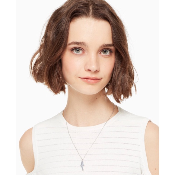 Kate Spade California Dreaming Shark Necklace - Picture 2 of 6